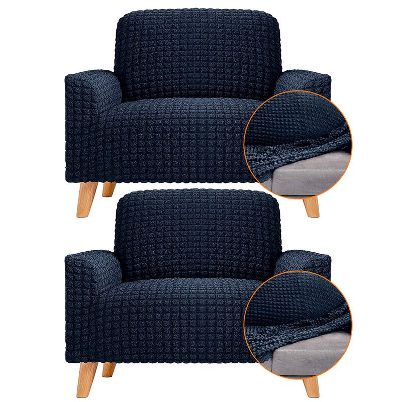 ENERGY PLUS - Set x2 Protectores de Sofá Un Puesto Tela Elástica Lavable