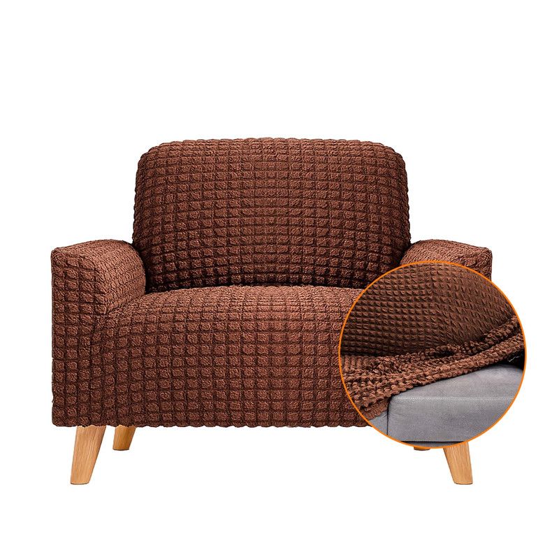 ENERGY PLUS - Protector de Sofá Un Puesto Tela Elástica Lavable Resistente