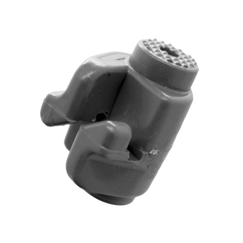 GENERICO - Aislador pivote grande negro sin puntilla x 100 unidades Agrocercas
