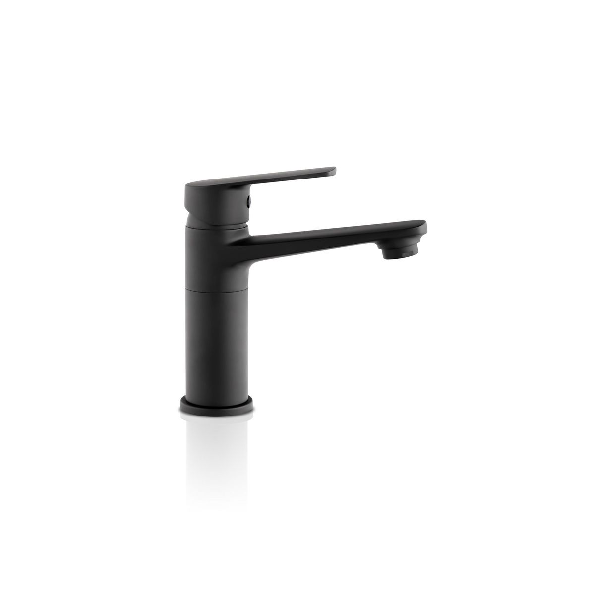 CORONA - Grifería para Lavamanos Monocontrol Barcelona Media Mateblack