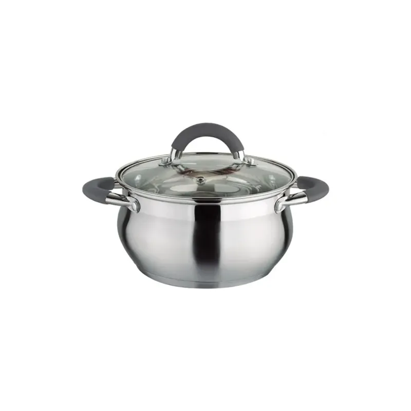 HOME ELEMENTS - Olla en Acero Inoxidable de 18 Cm Home Elements HESOA-18