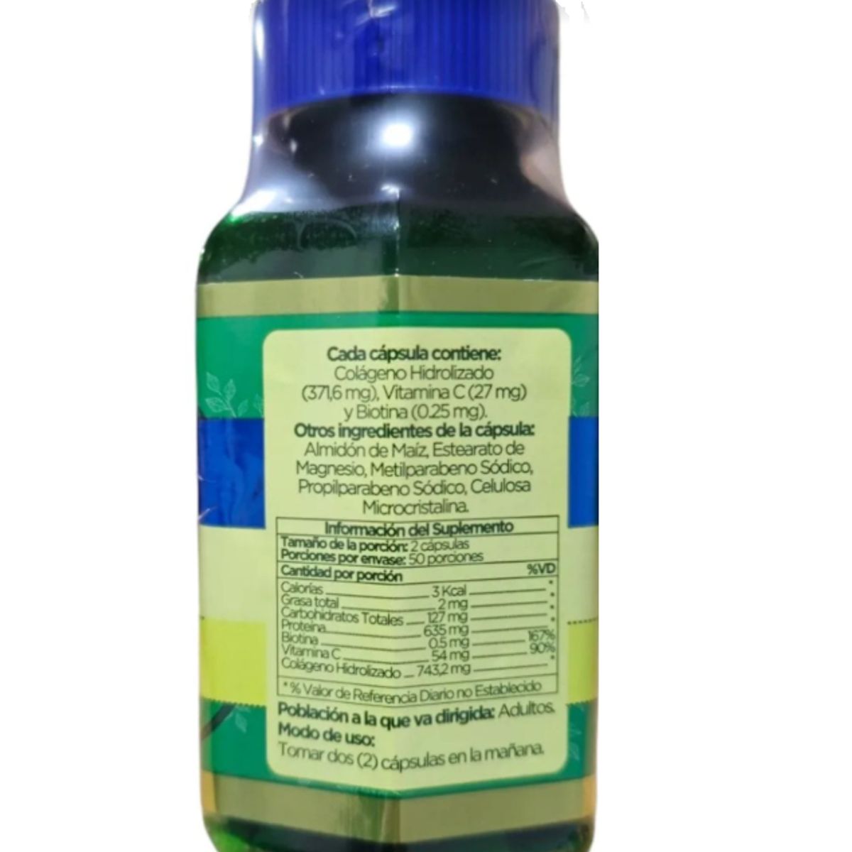 GENERICO - COLAGENO HIDROLIZADO + BIOTINA X 100 CAPSULAS