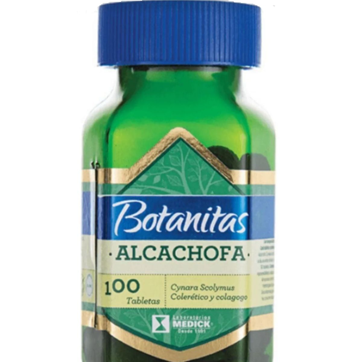 GENERICO - SUPLEMENTO ALCACHOFA BOTANITAS X 100 TABLETAS