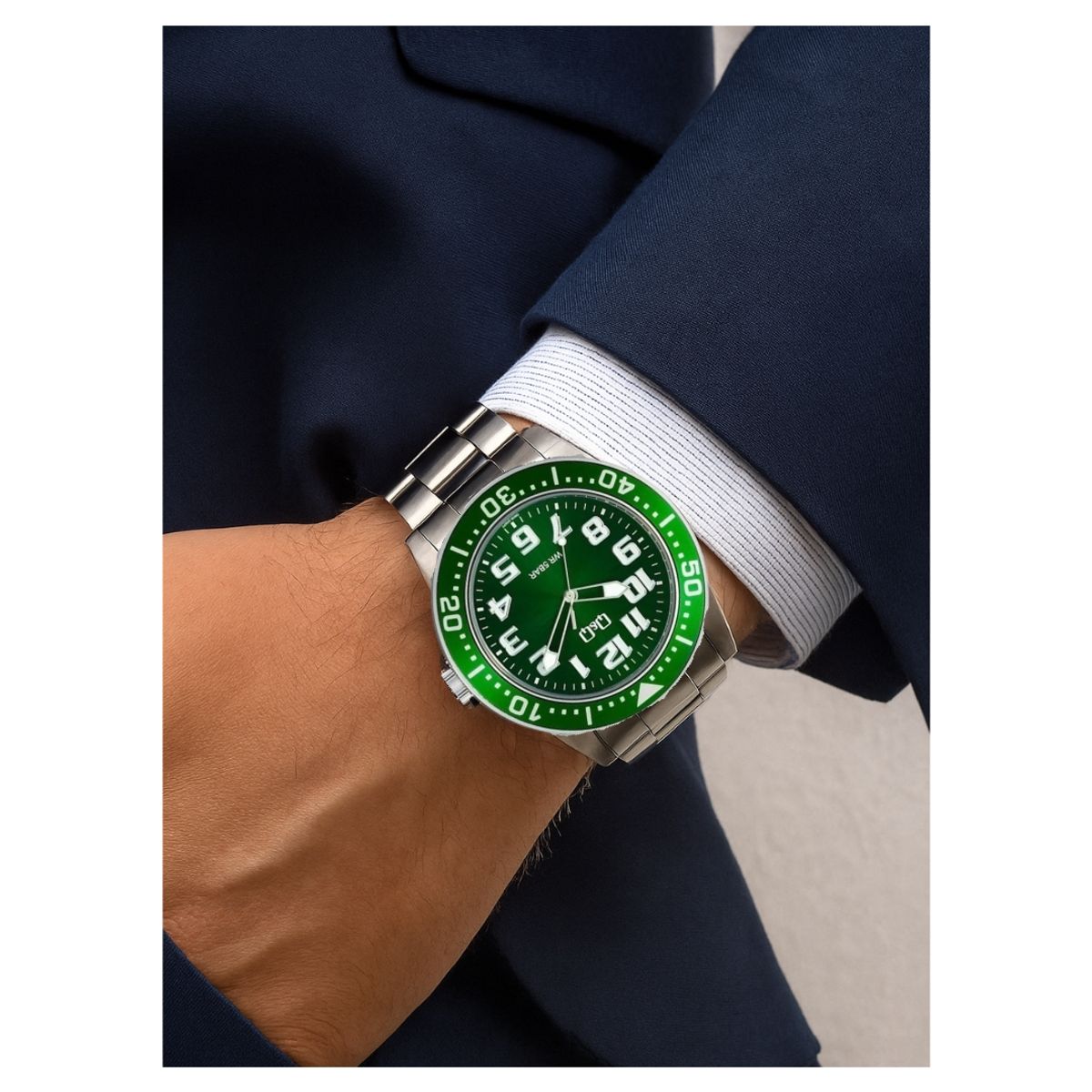 Q&Q - Reloj Hombre Q&Q Q60B-003PY Diseño Elegante