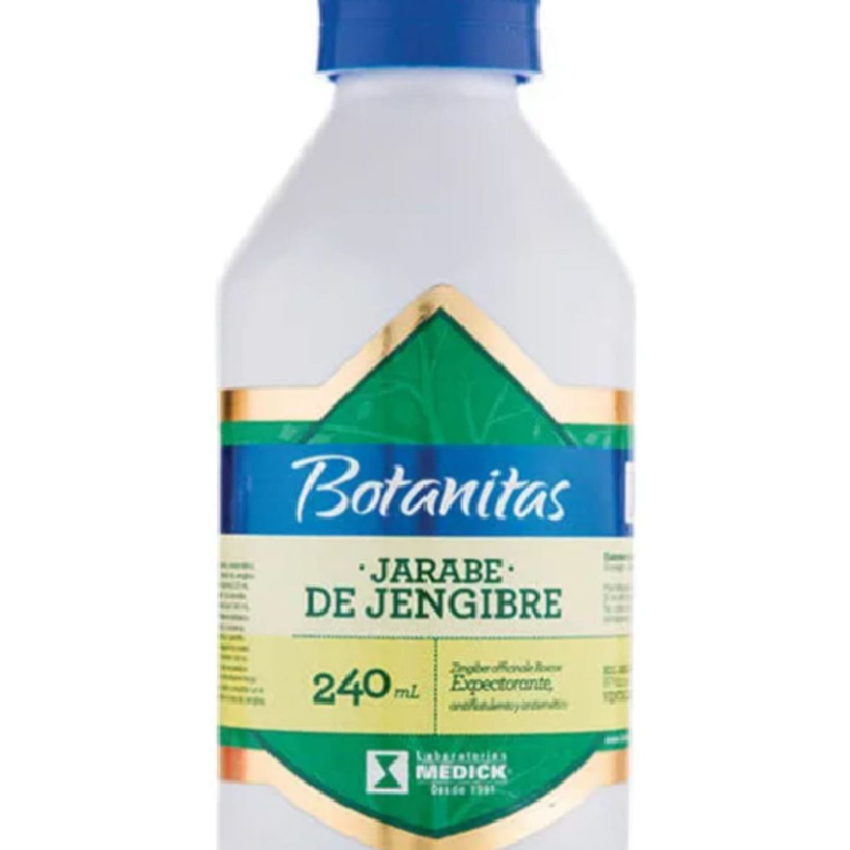GENERICO - SUPLEMENTO JARABE DE JENGIBRE X 240 ML.