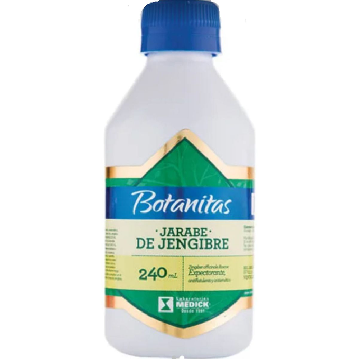 GENERICO - SUPLEMENTO JARABE DE JENGIBRE X 240 ML.