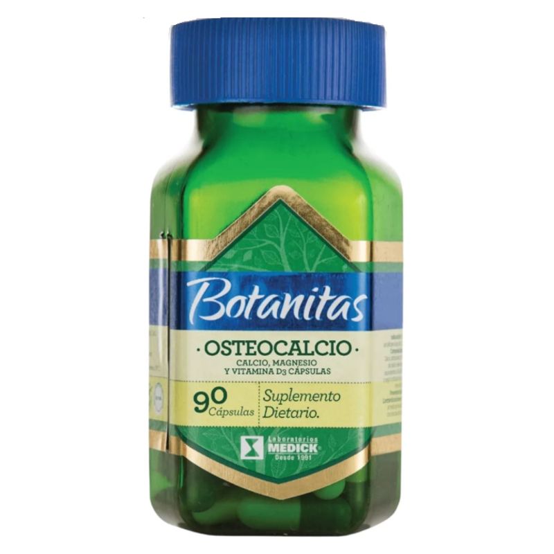 GENERICO - CALCIO +MAGNESIO + VITAMINAS D3/ OSTEOCALCIO X 90 CAPSULAS