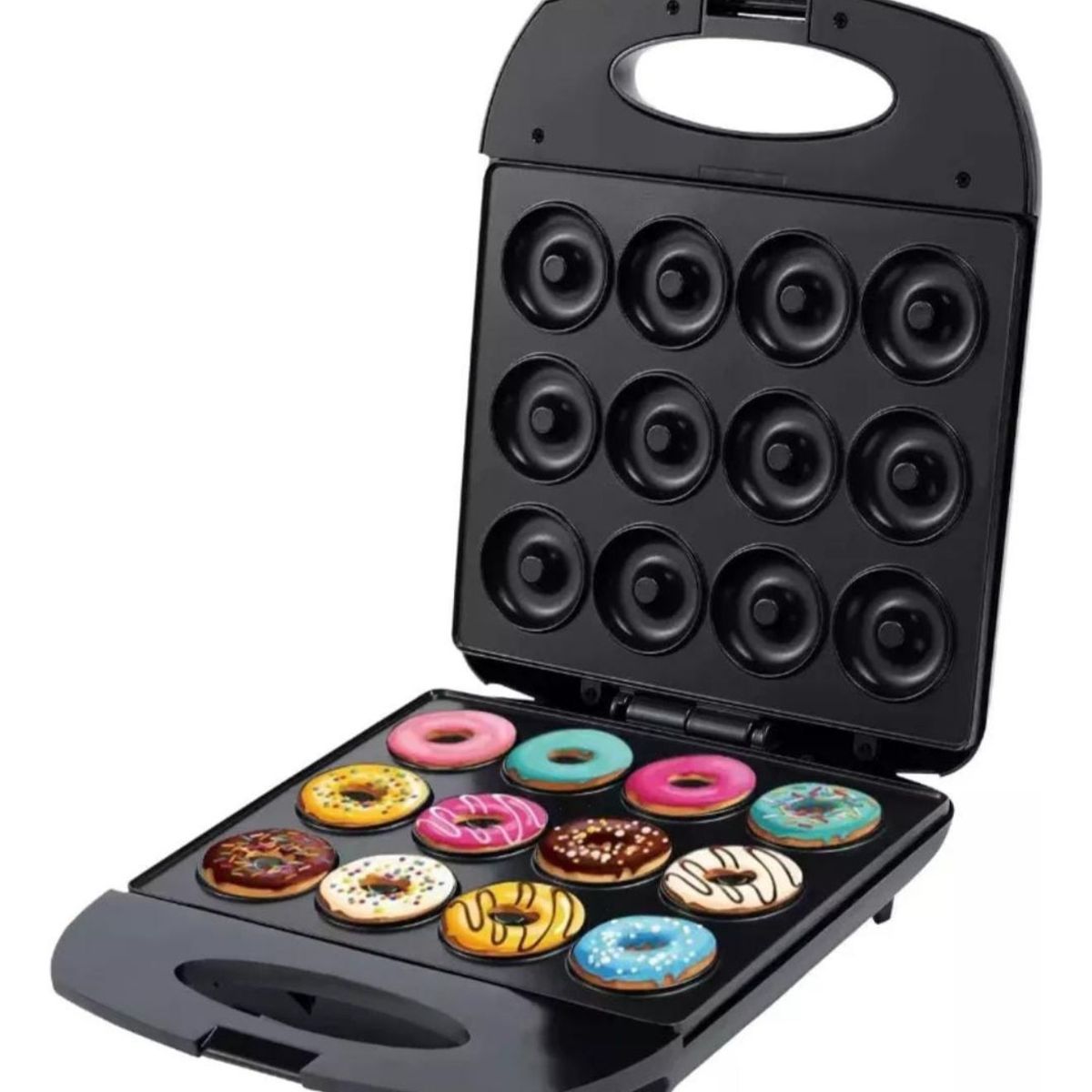 GENERICO - Maquina De Donas Antiadherente De 12 Donas Sokany