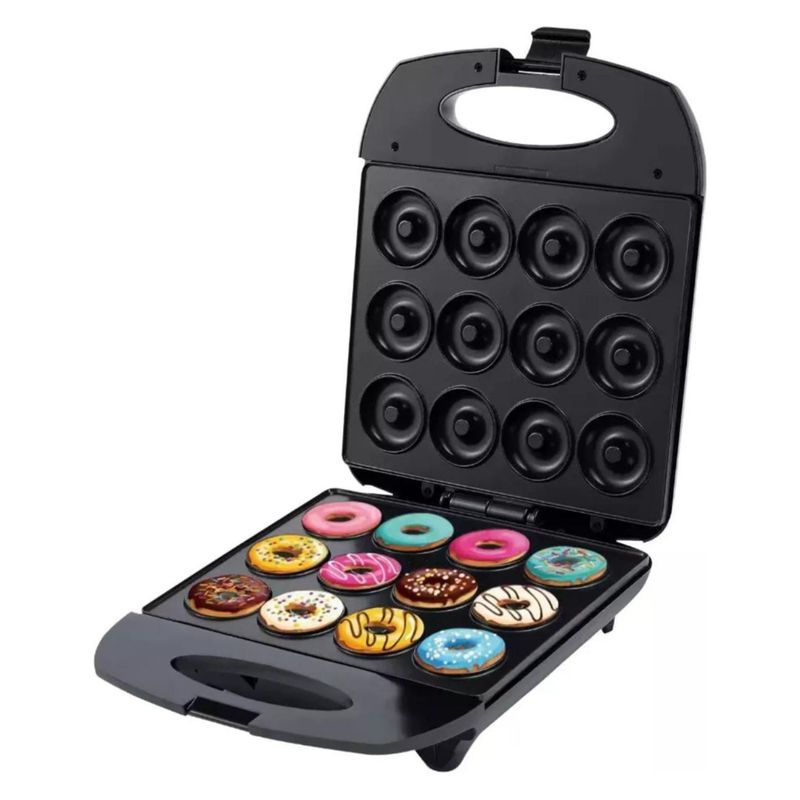 GENERICO - Maquina De Donas Antiadherente De 12 Donas Sokany