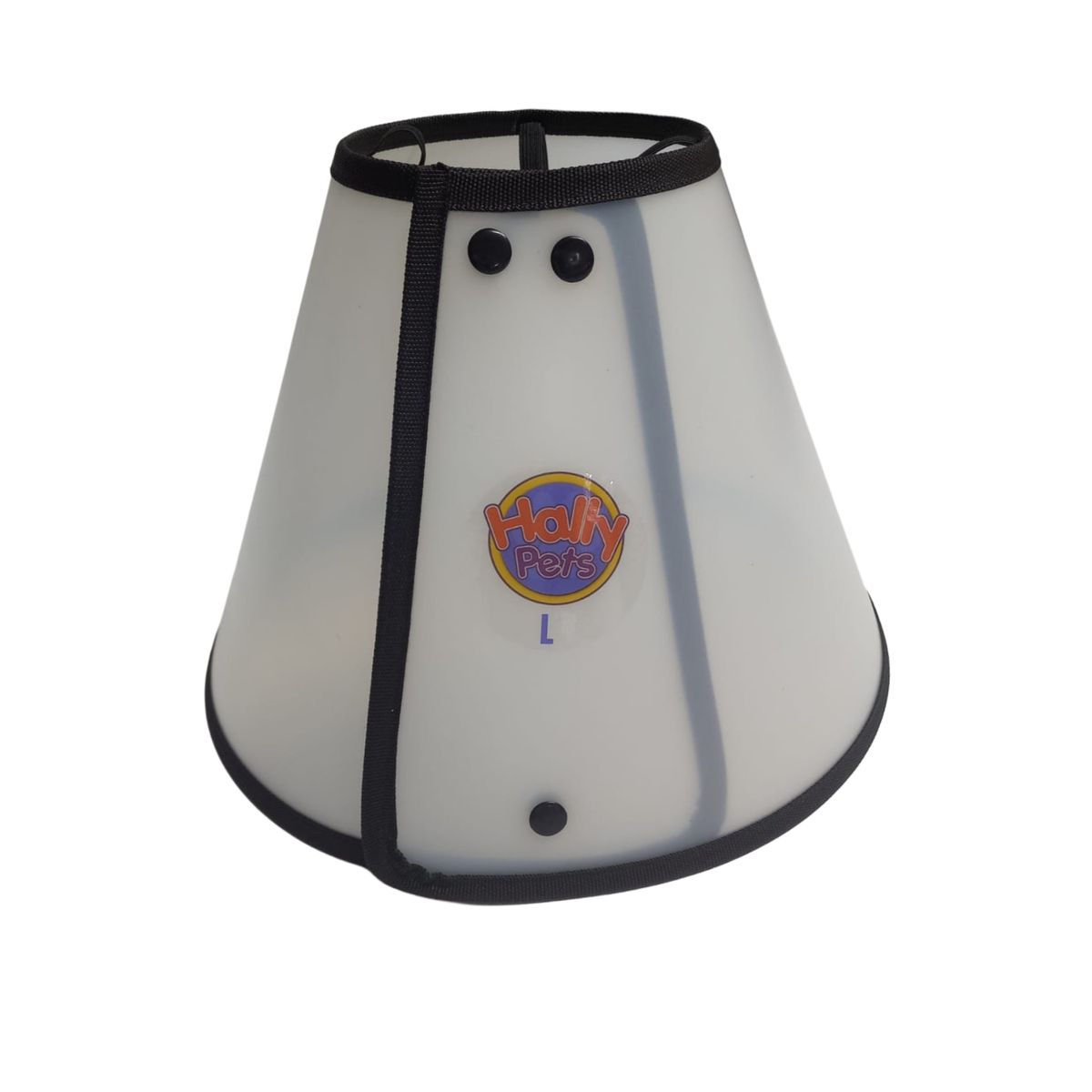 HALLY PET - Collar Isabelino Plastico Talla L