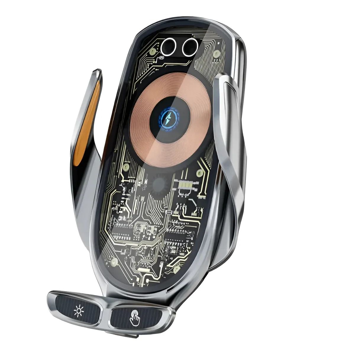 GENERICO - Cargador Inalambrico Mágnetico Para Carro 15w Magsafe Rapida