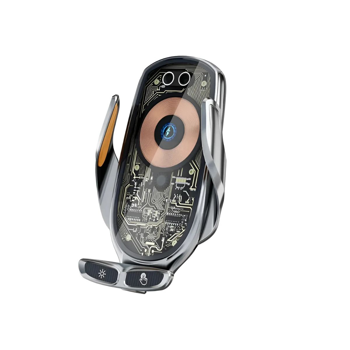 GENERICO - Cargador Inalambrico Mágnetico Para Carro 15w Magsafe Rapida