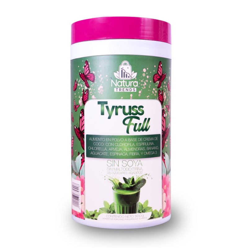 UNMERCO - Tyruss Full Detox + Hormonal Mujer - Fibra, Omega 3 y Clorofila