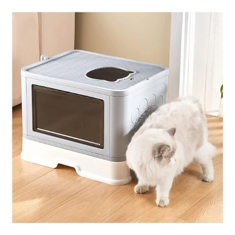 AFM - Arenera Para Gatos Desarmable Con Rascador