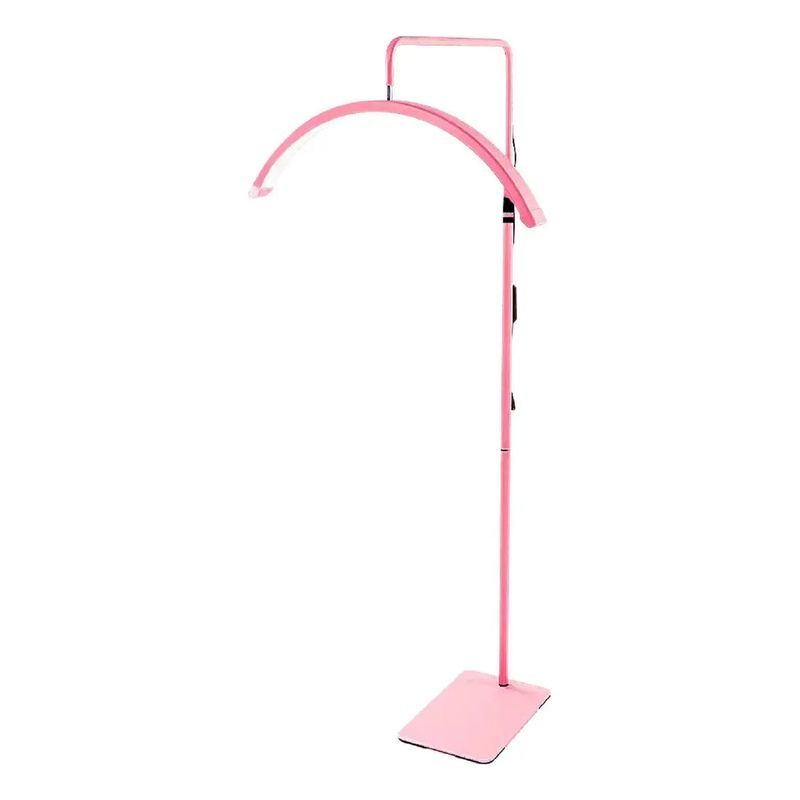 MAX - Lámpara Led De Pestañas Forma De Media Luna Rosa