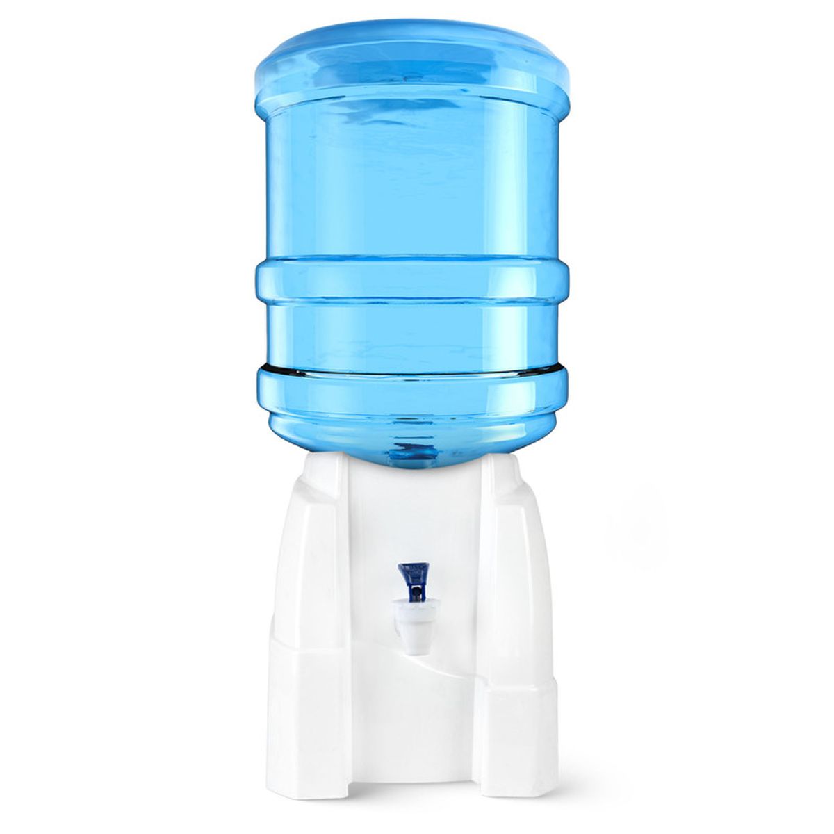 CHEF MASTER - Soporte Botellón Agua Plástico Válvula Dispensadora 5-20 L