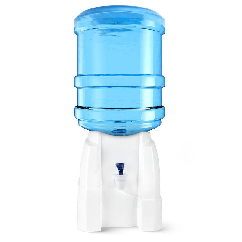 CHEF MASTER - Soporte Botellón Agua Plástico Válvula Dispensadora 5-20 L