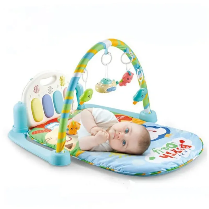 GENERICO - Gimnasio Para Bebe Tapete Piano Musical  Luces Control