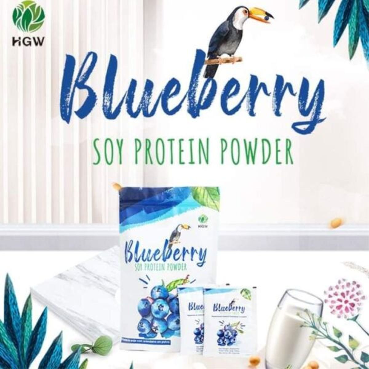 GENERICO - Proteína De Soya Con Arándanos Blueberry Hgw