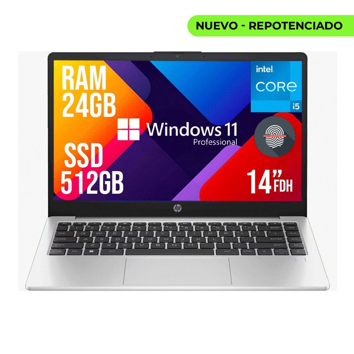 HP - PORTATIL HP CORPORATIVO 240 INTEL CORE I5-1334U SSD 512GB RAM 24GB 14 FHD W11 PRO