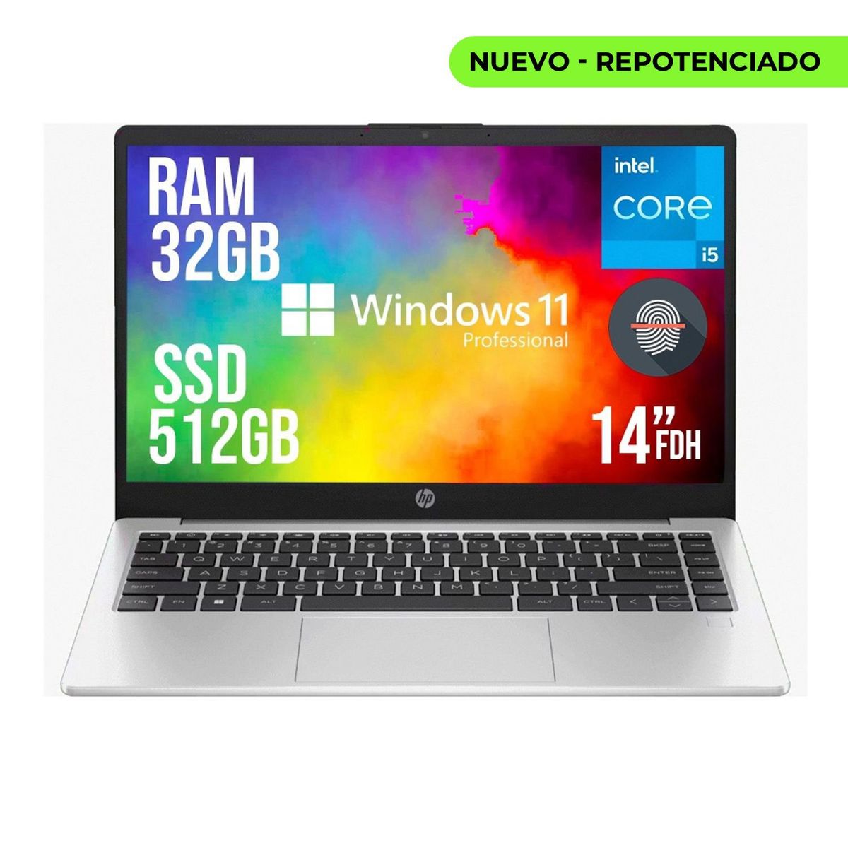 HP - PORTATIL HP CORPORATIVO 240 INTEL CORE I5-1334U SSD 512GB RAM 32GB 14 FHD W11 PRO