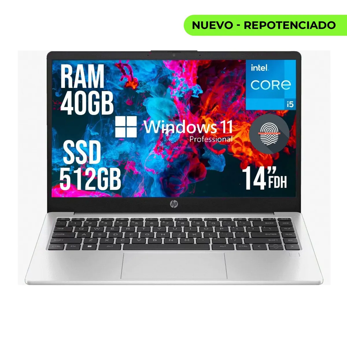 HP - PORTATIL HP CORPORATIVO 240 INTEL CORE I5-1334U SSD 512GB RAM 40GB 14 FHD W11 PRO