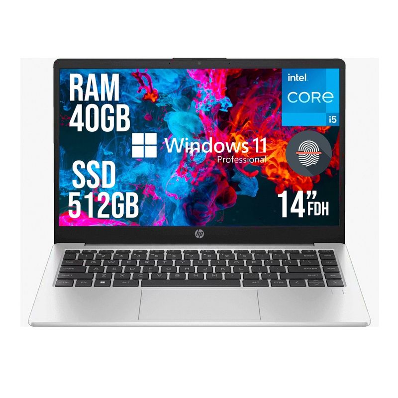 HP - PORTATIL HP CORPORATIVO 240 INTEL CORE I5-1334U SSD 512GB RAM 40GB 14 FHD W11 PRO