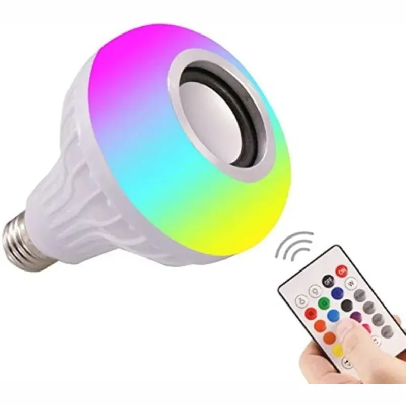 GENERICO - Parlante Luz Led Bombillo App Control Oferta
