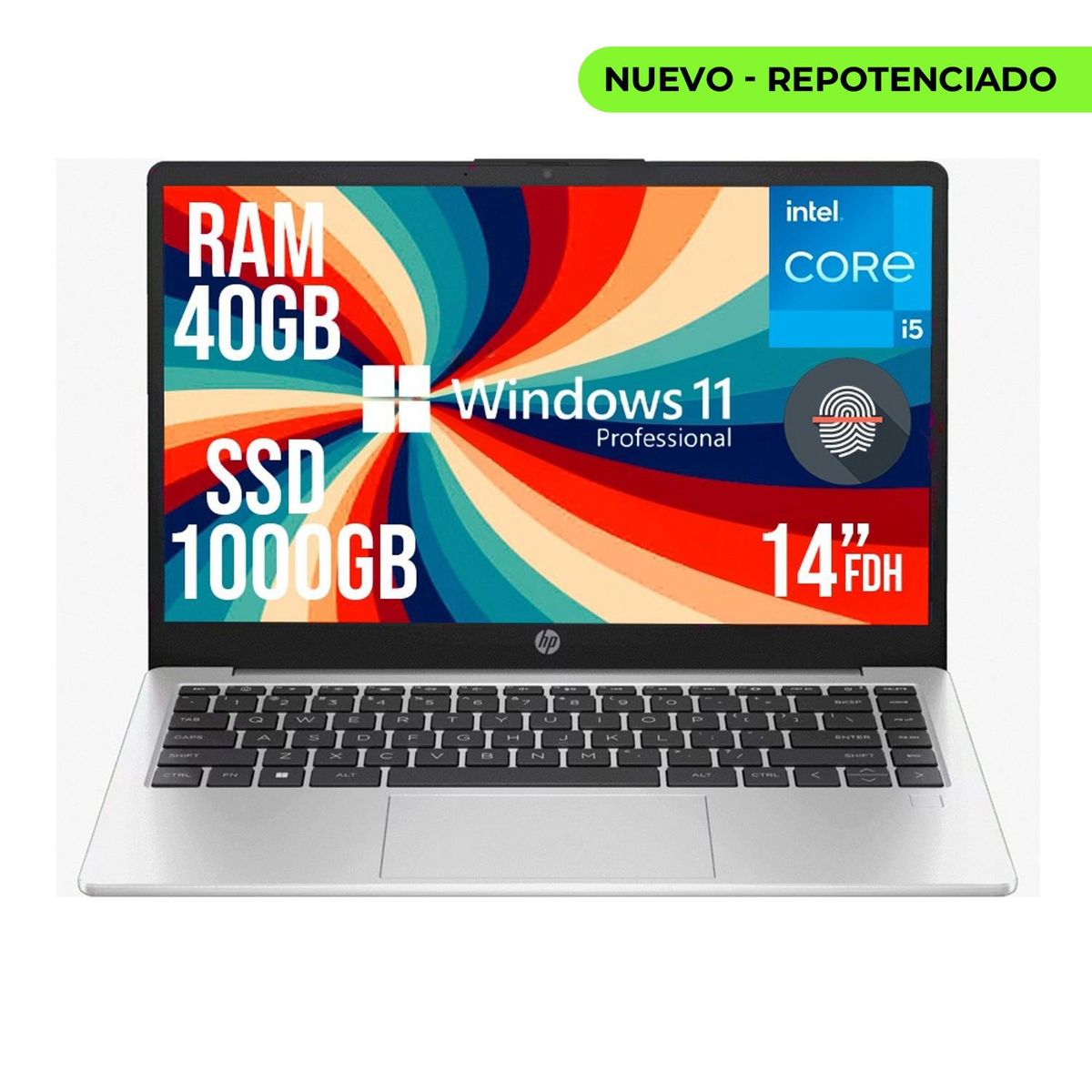 HP - PORTATIL HP CORPORATIVO 240 INTEL CORE I5-1334U SSD 1TB RAM 40GB  14 FHD W11 PRO