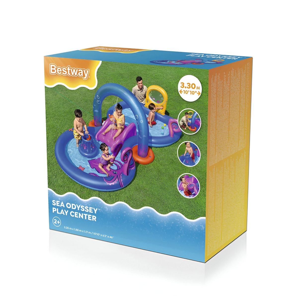 BESTWAY - Piscina Inflable Animales Bestway 53167 276litros