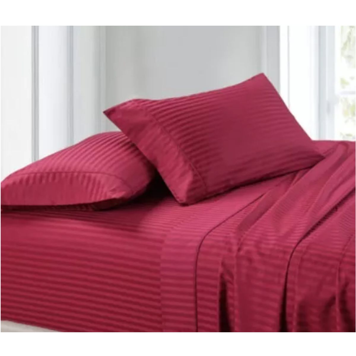 FAMILY HOME - Juego de Sabana Doble Sueños-Suaves Vinto Tinto