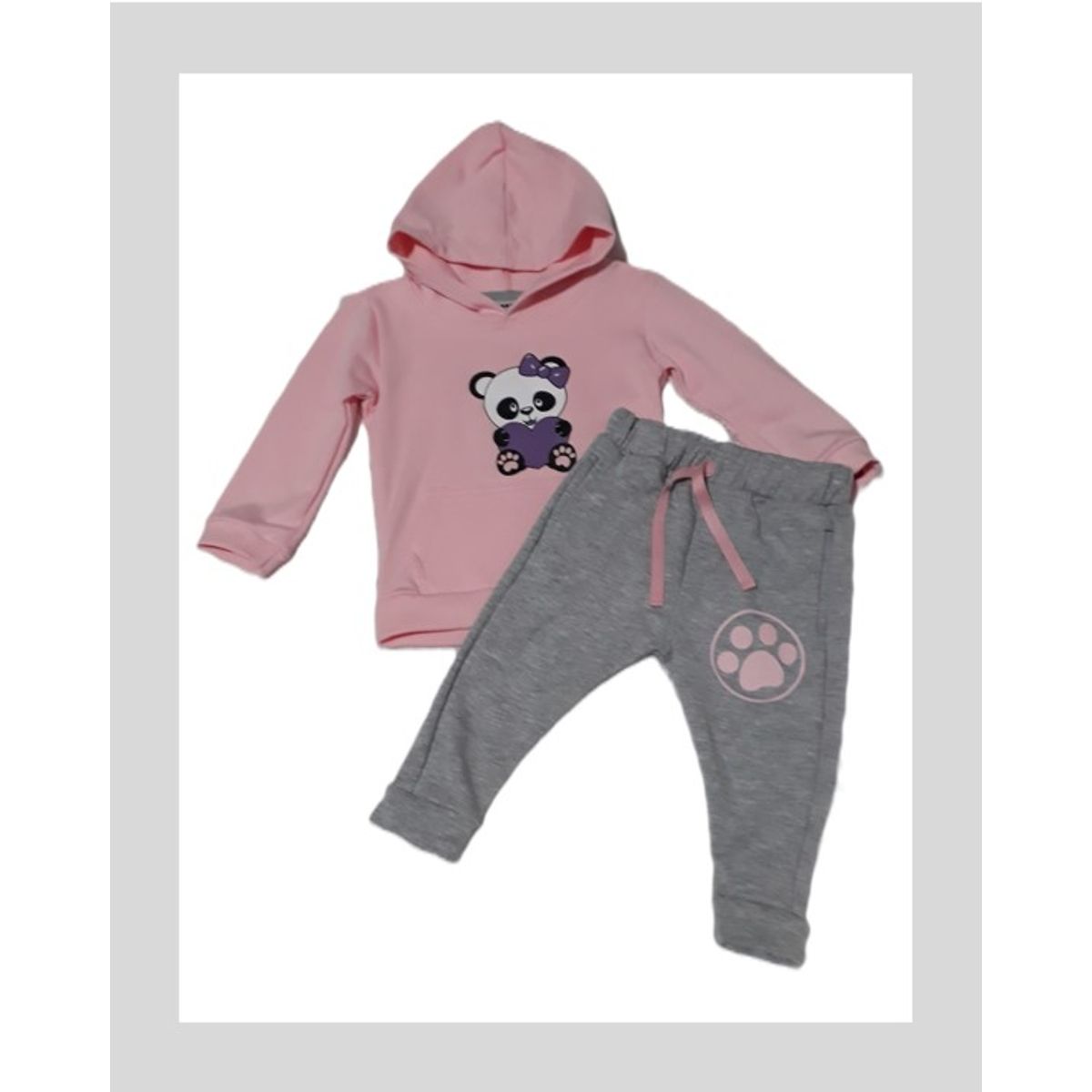 BABY MAS - CONJUNTO ROPA SUDADERA BEBE NIÑA