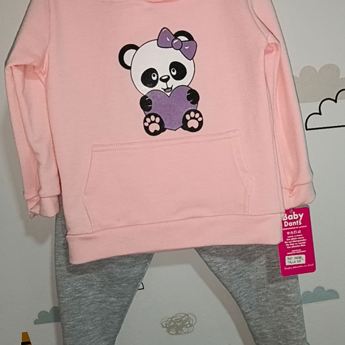 BABY MAS - CONJUNTO ROPA SUDADERA BEBE NIÑA