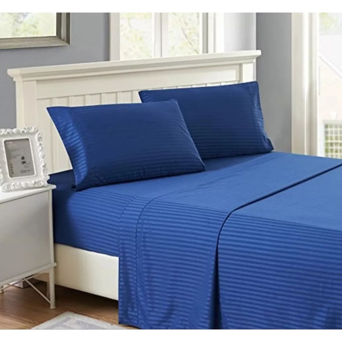 FAMILY HOME - Juego de Sabana Semidoble  Sueños-Suaves  Azul