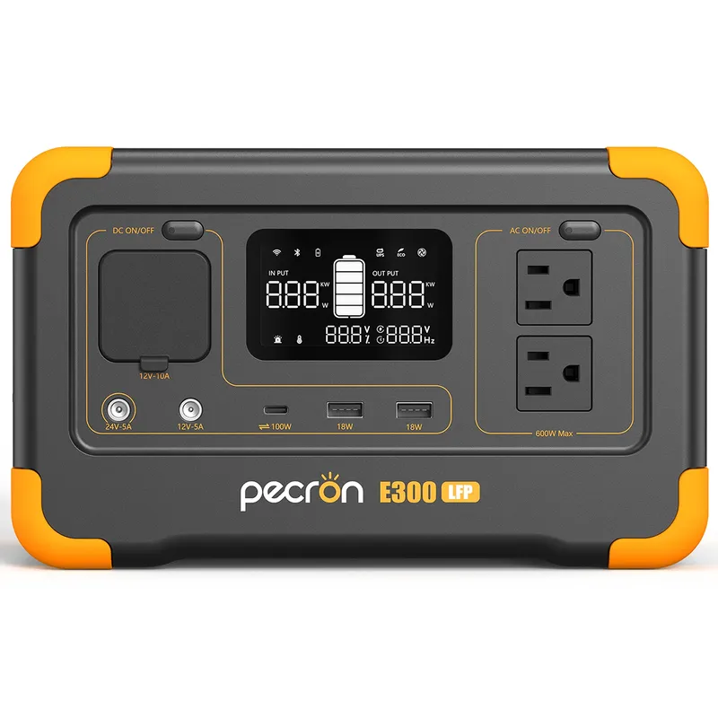 GENERICO - Estación De Energía Portátil Pecron 288 Wh 300 W USB-C 100 W