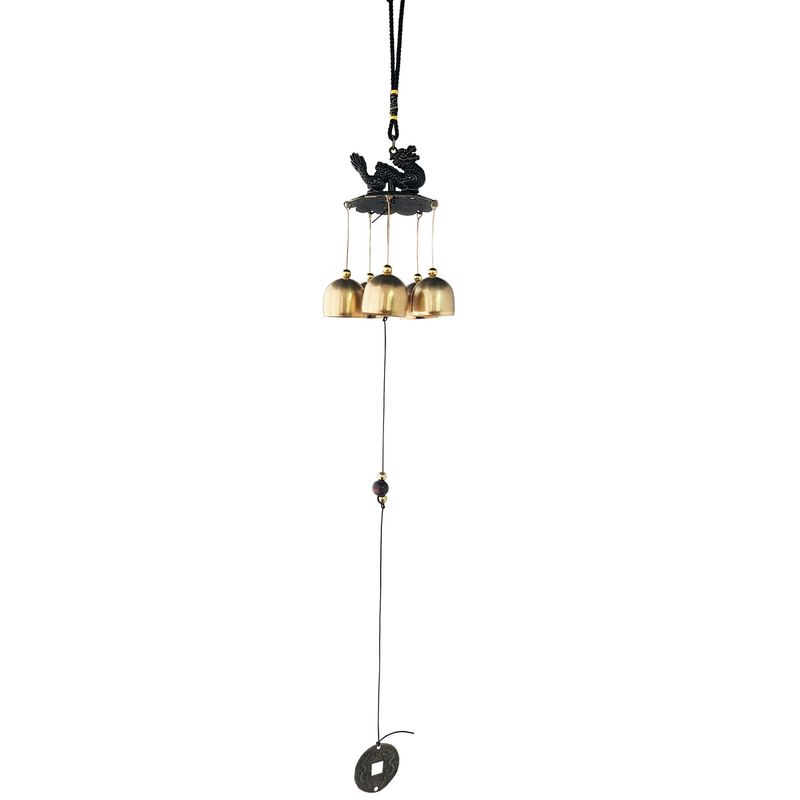 DAYOSHOP - Móvil Artesanal Campana Dragon Chino Decorativo Nl2401-129