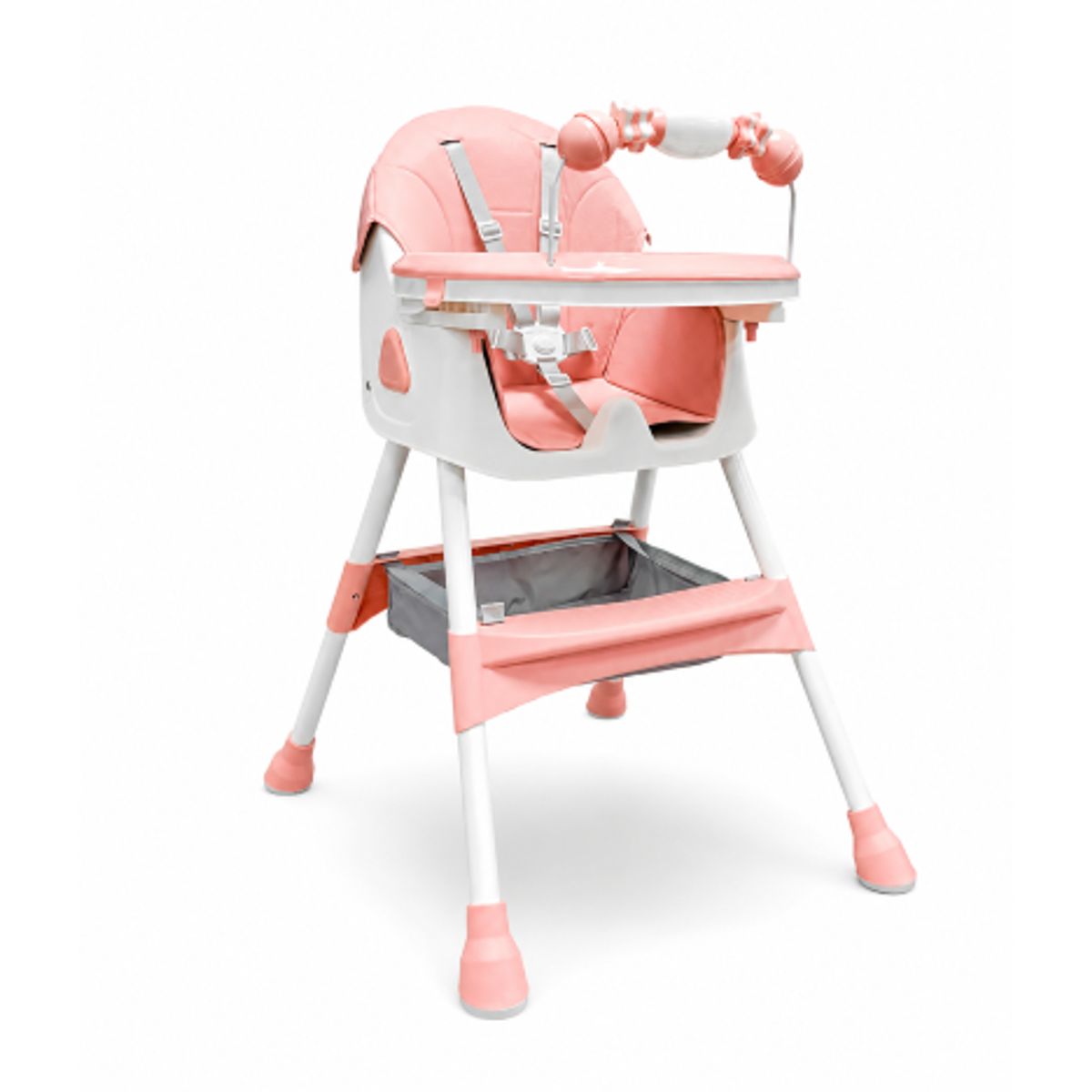 GENERICO - Silla Comedor Infantil Color Rosado Plegable