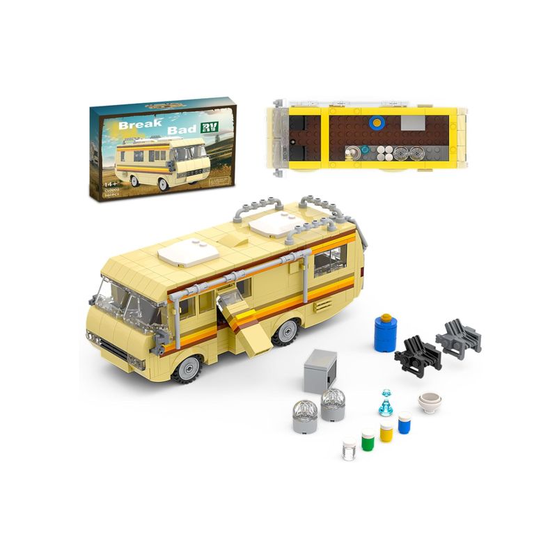 AMERICAN GENERICS - Camper de breaking bad para armar, kit de construcción tipo Lego 360 pzas