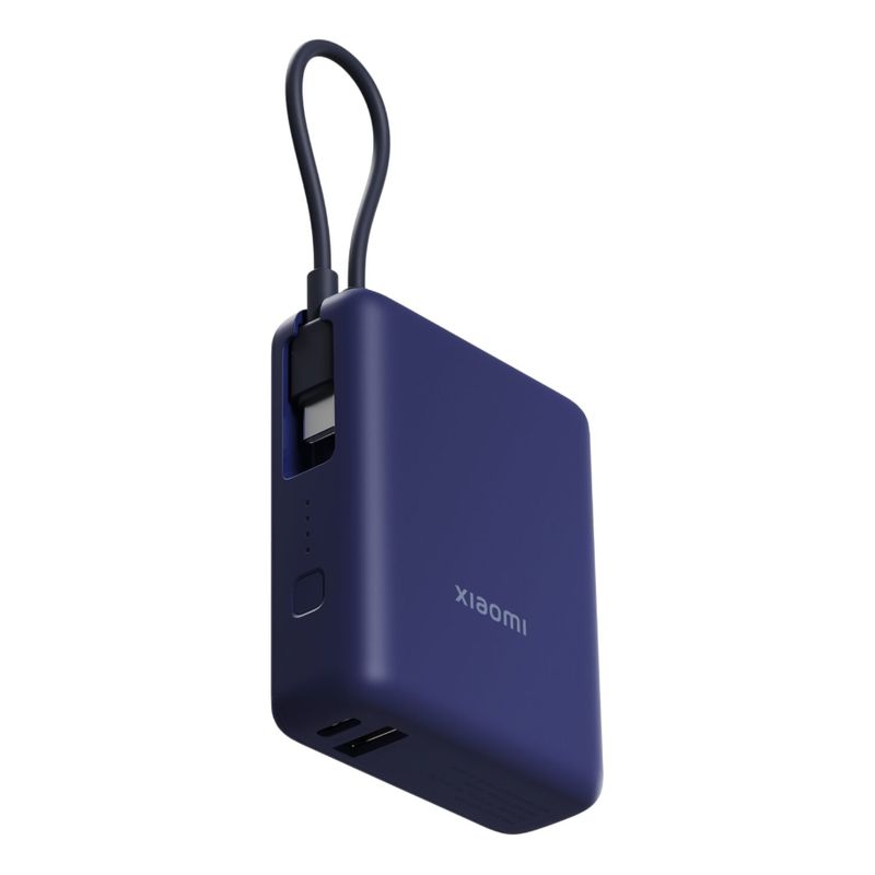 XIAOMI - Xiaomi 33W Power Bank 10000mAh Cable Integrado Azul