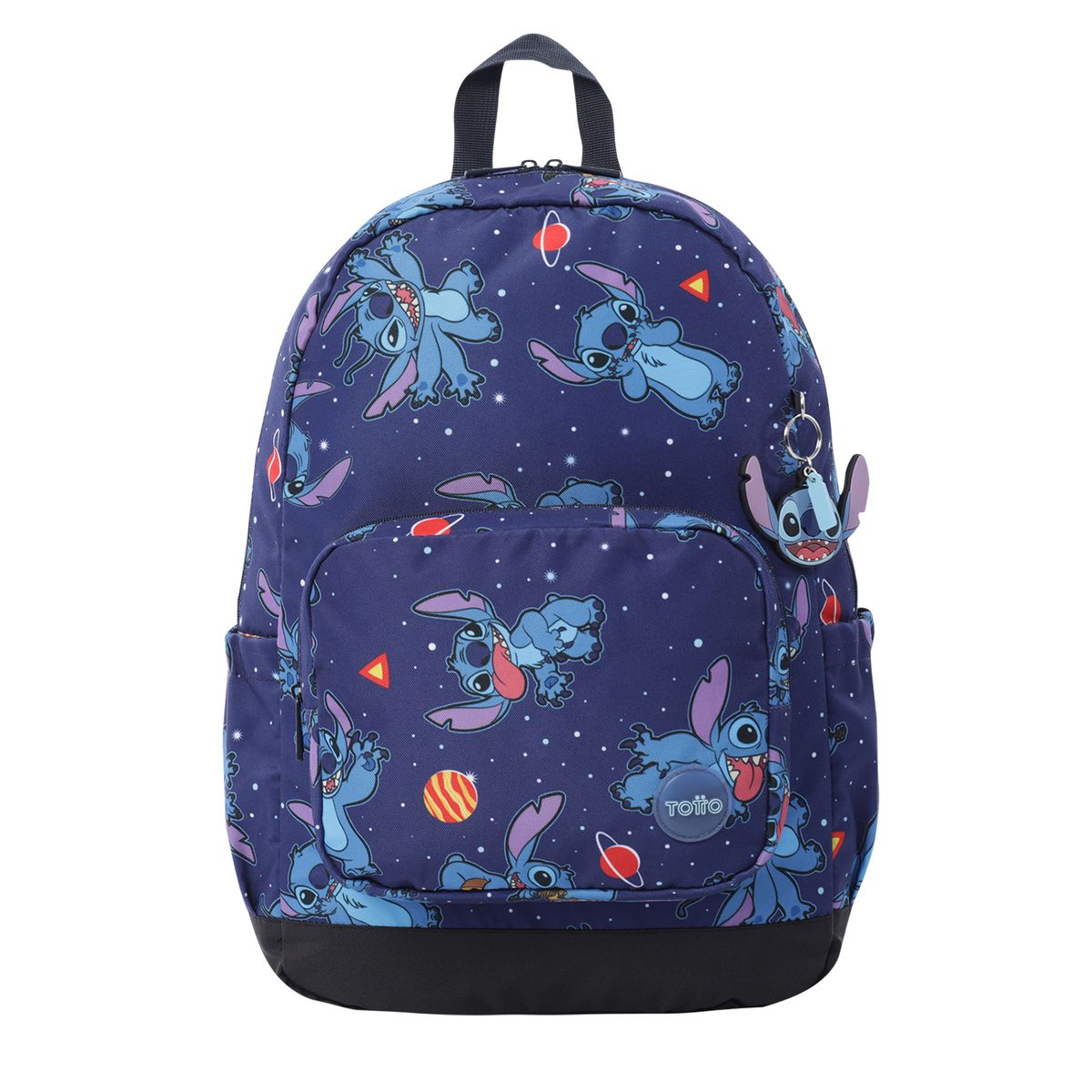 TOTTO - Morral para Niña Stitch Ohana Grande Porta PC 14" Azul