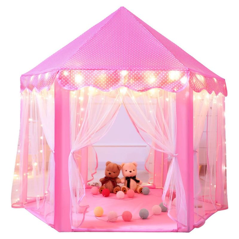 TOYLAND - Castillo de Juegos para Niñas  Grande Iluminado y Soñado