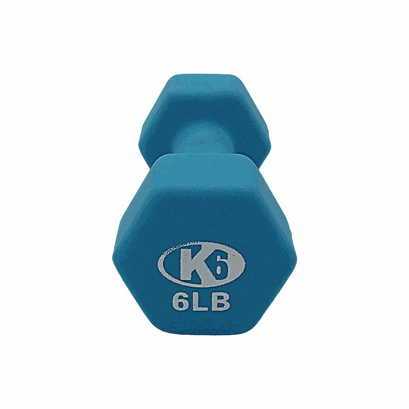 K6 - Mancuerna K6 de Neopreno 6Lb