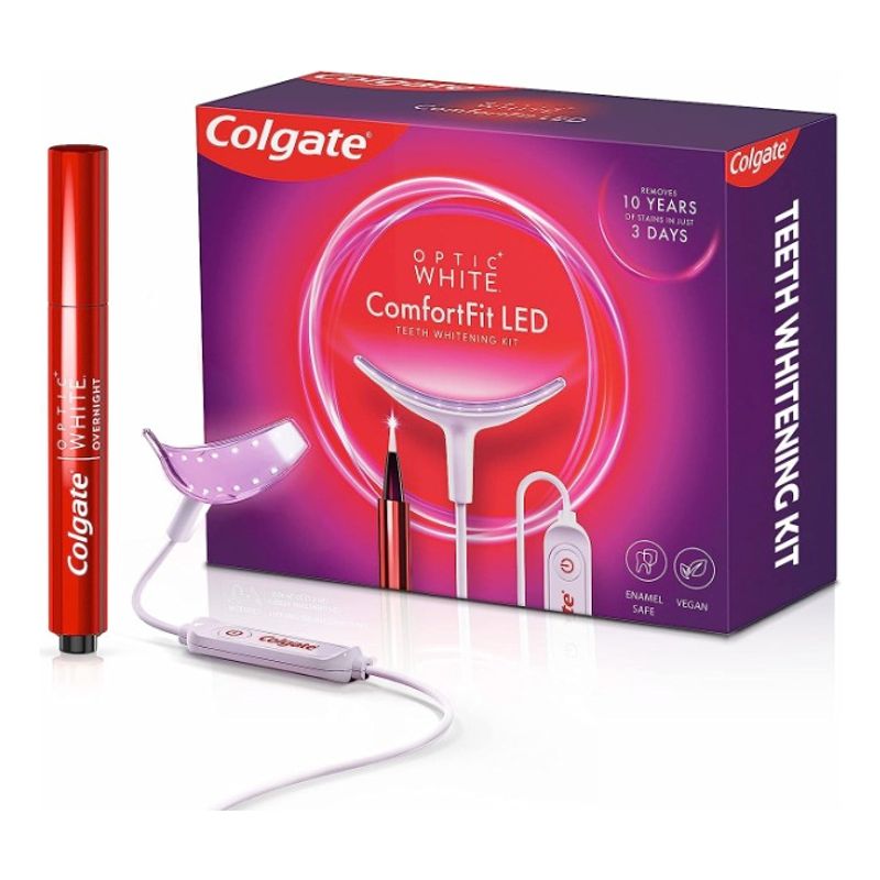 COLGATE - Colgate Optic White Kit Blanqueamiento Dental Comfortfit Led