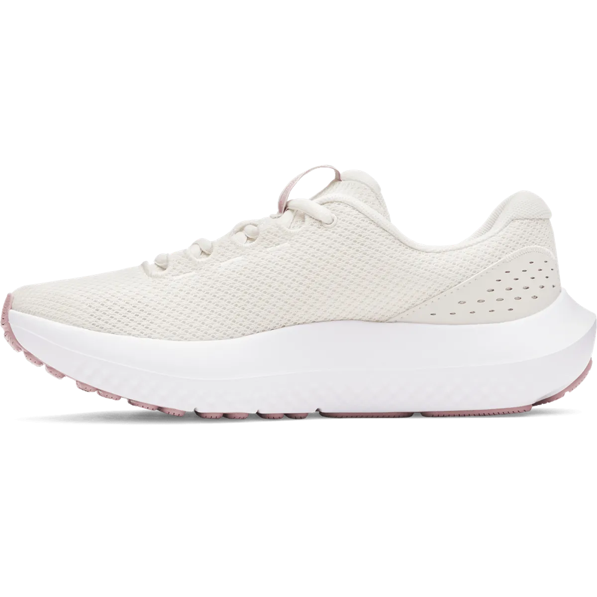 UNDER ARMOUR - UA W Charged Surge 4 Tenis blanco de mujer para correr