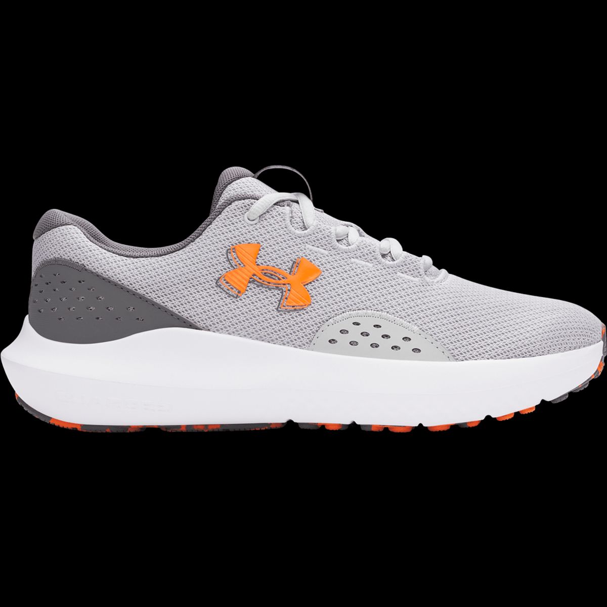 UNDER ARMOUR - UA Charged Surge 4 Tenis gris de hombre para correr