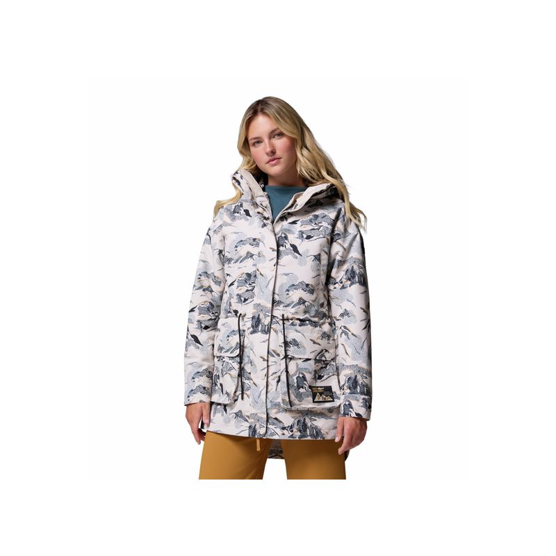 COLUMBIA - Chaquetas Mujer Columbia HIGH CASCADES INTER Gris claro COLUMBIA