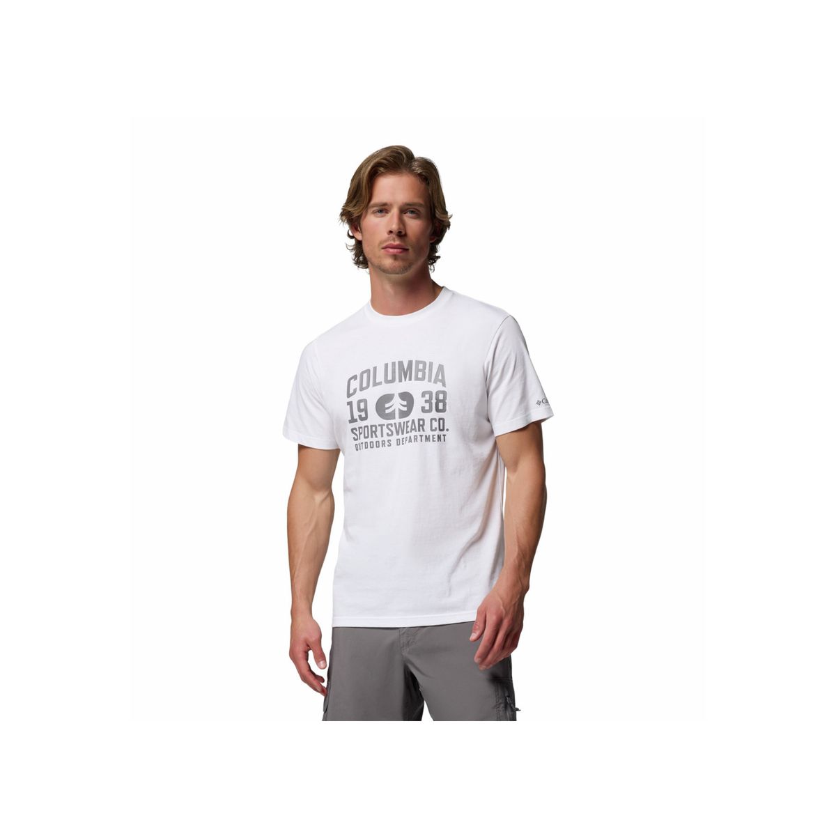 COLUMBIA - Camiseta Hombre Columbia CSC SEASONAL LOGO TE Blanco COLUMBIA
