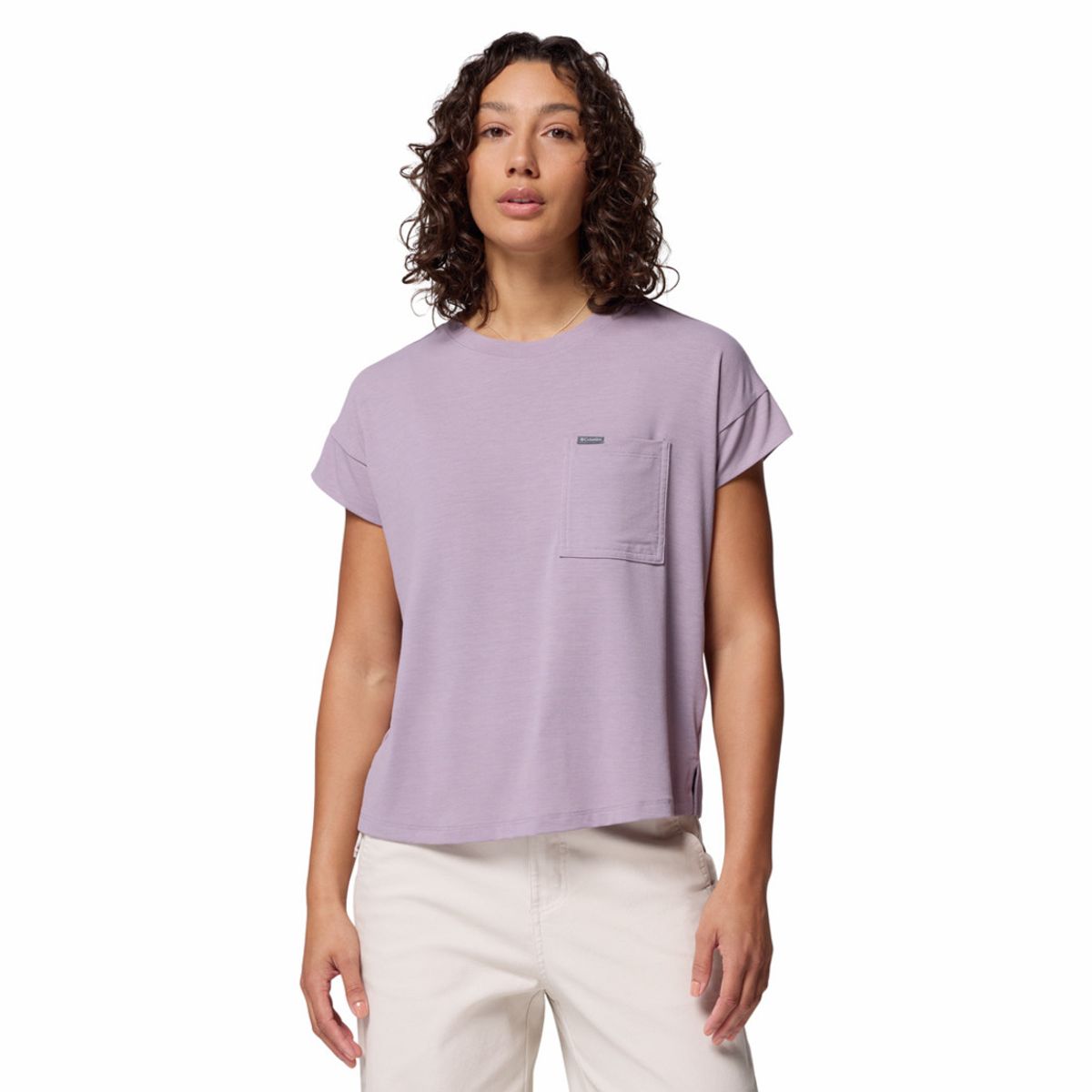 COLUMBIA - Camiseta Mujer Columbia DANIELA FALLS SS Purpura COLUMBIA