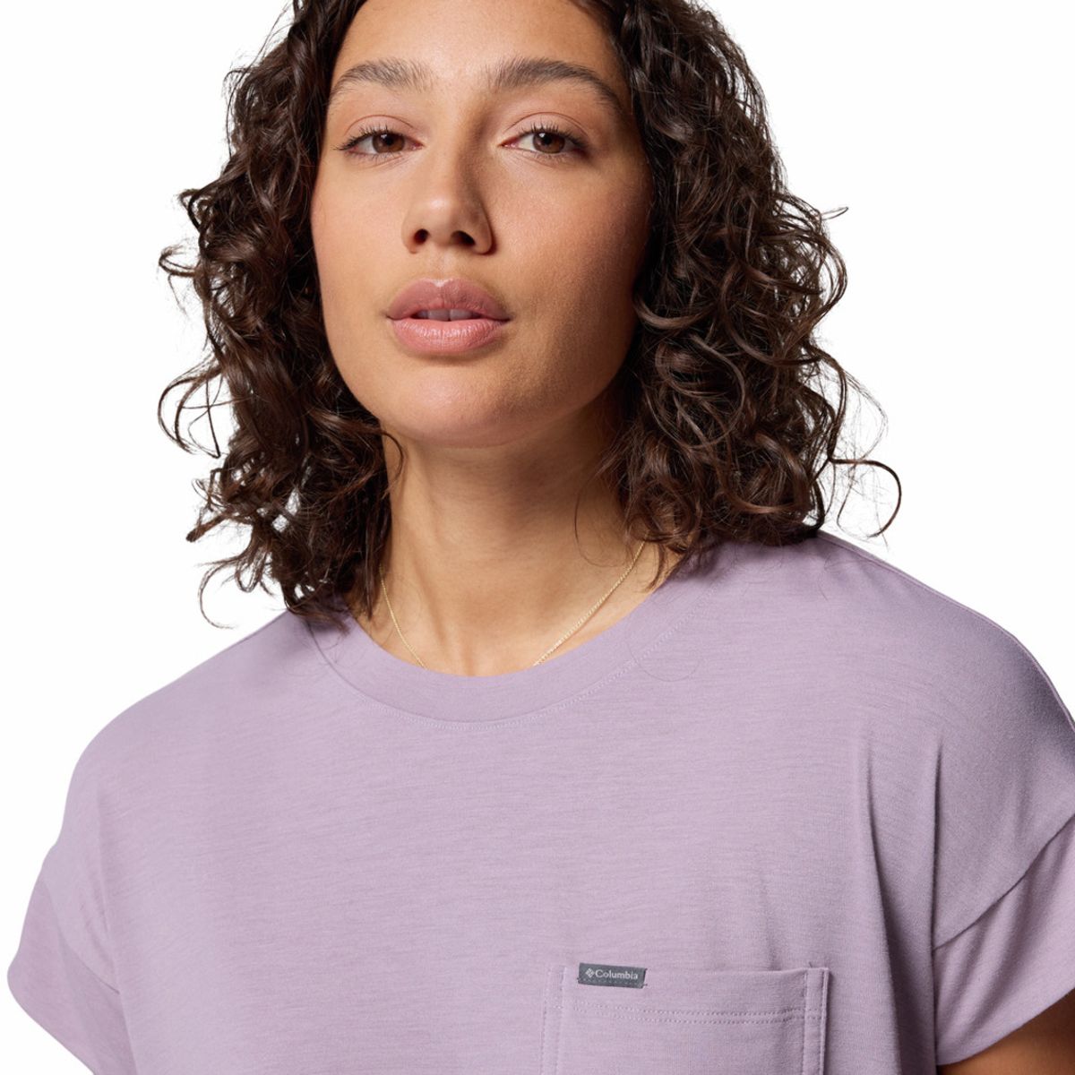 COLUMBIA - Camiseta Mujer Columbia DANIELA FALLS SS Purpura COLUMBIA