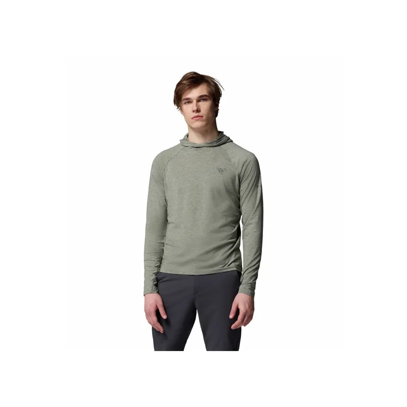 COLUMBIA - Camiseta Hombre Columbia M PFG UNCHARTED HOOD Verde COLUMBIA
